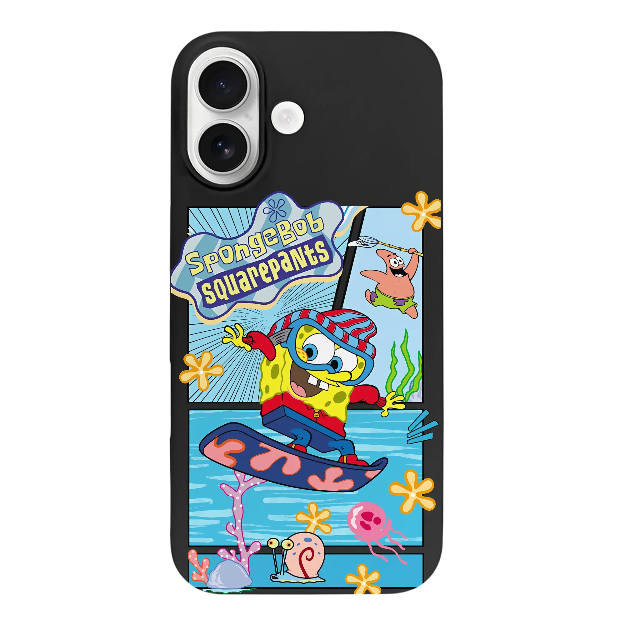 スポンジボブ グッズ スポンジボブ - iPhone 17 シリーズ シリコンケース 薄型 耐衝撃 指紋防止 ソフトタッチカバー 精密フィット 傷防止 保護ケース iPhone 17/17 Air/17 Pro/17 Pro Max 対応